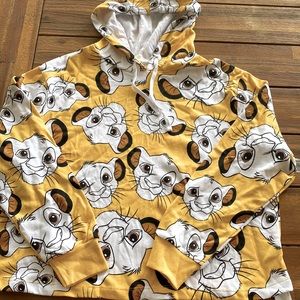 Disney parks lion king Simba hoodie